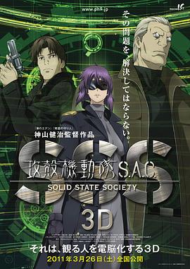 攻壳机动队SSS 3D 攻殻機動隊 STAND ALONE COMPLEX Solid State Society 3D剧情介绍